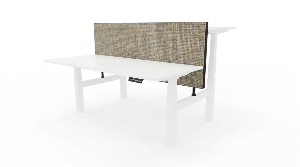 Akoestische tussenwand aluminium kader