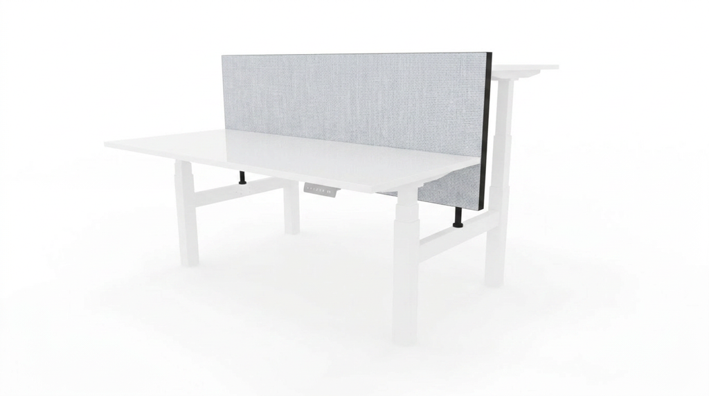 Akoestische tussenwand aluminium kader