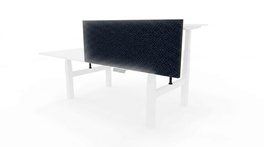 Akoestische tussenwand aluminium kader