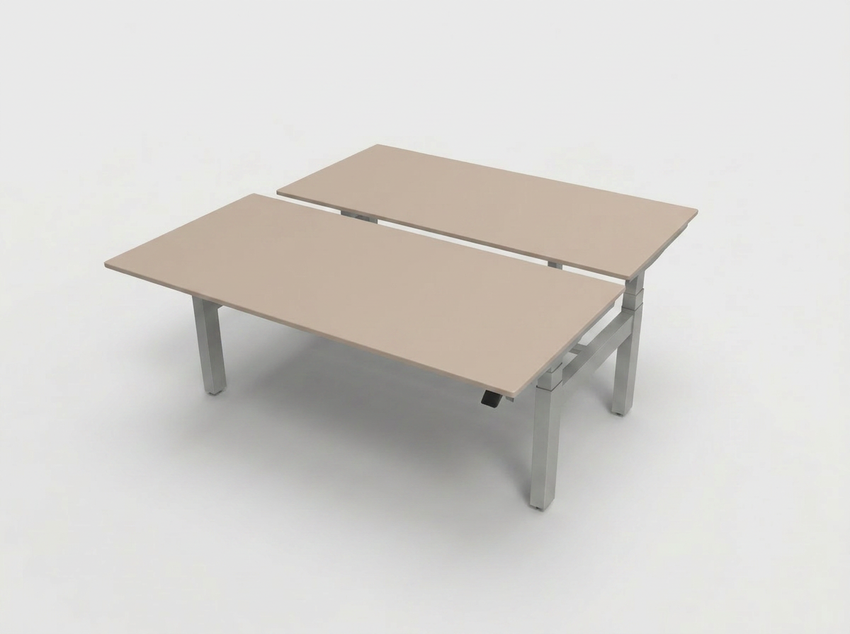 Duo Werkplek Voortman H poot zit-sta bureau