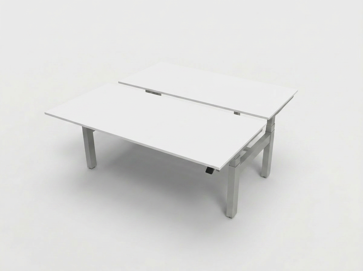 Duo Werkplek Voortman H poot zit-sta bureau