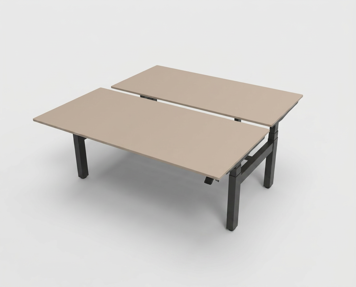 Duo Werkplek Voortman H poot zit-sta bureau