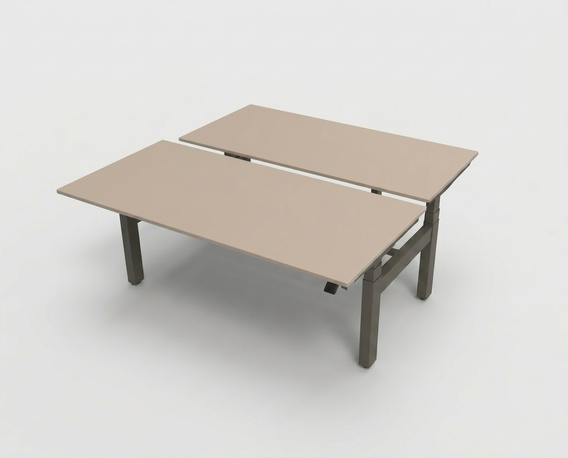 Duo Werkplek Voortman H poot zit-sta bureau